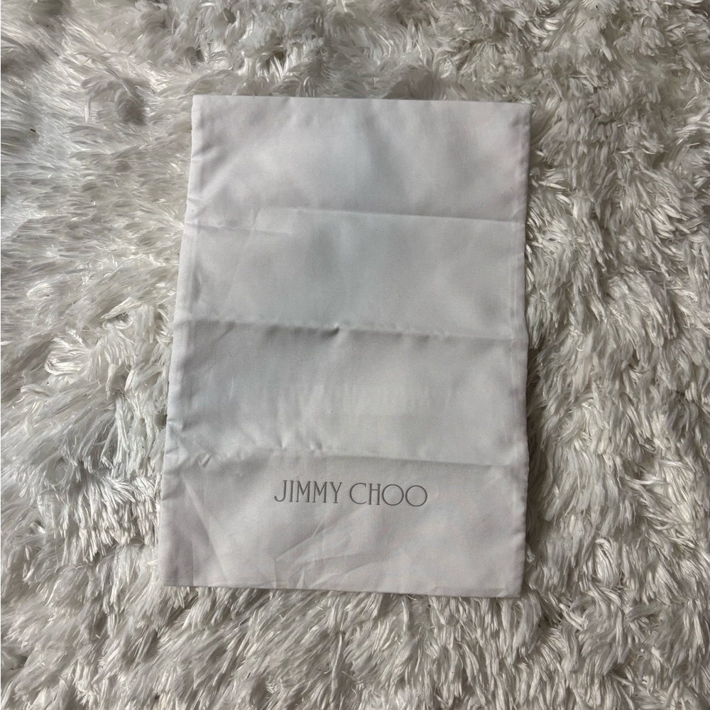 Jimmy Choo Wallet dust bag small brand new 7.5”x10.5